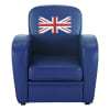 Fauteuil enfant bleu